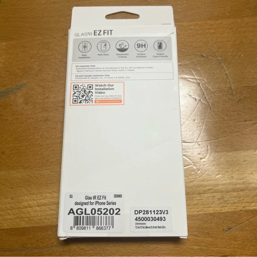 iPhone 14 Pro Max Spigen Glas.tR EZ Fit Sensor Protected Case